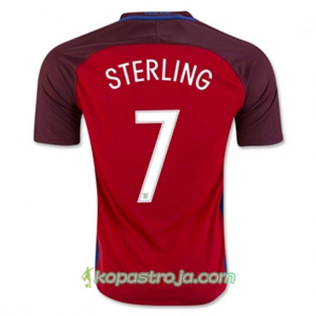 Billiga Fotbollströjor England STERLING Borta tröja 2016/17 Kortärmad