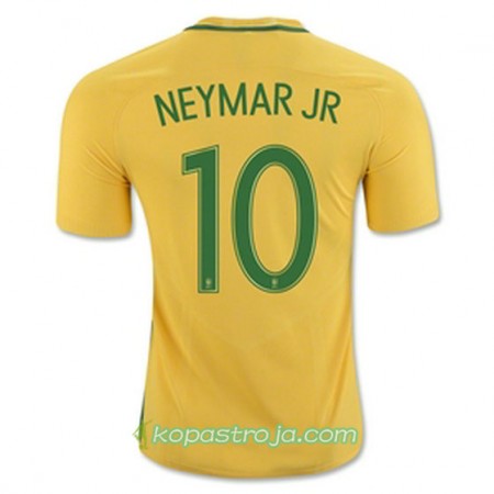 Billiga Fotbollströjor Brasilien NEYMAR JR Hemma tröja 2016/17 Kortärmad