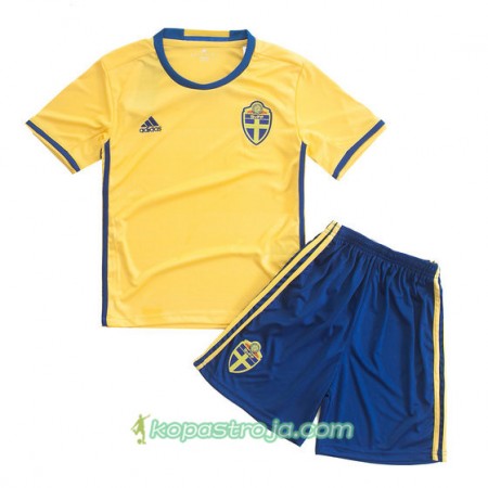 Billiga Fotbollströjor Sverige Barn Hemma tröja Euro 2016