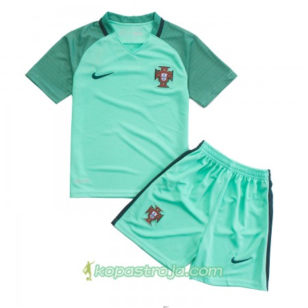 Billiga Fotbollströjor Portugal Barn Borta tröja Euro 2016