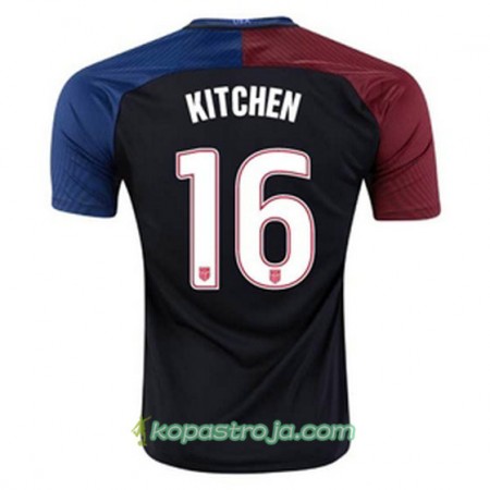 Billiga Fotbollströjor USA KITCHEN Borta tröja 2016/17 Kortärmad