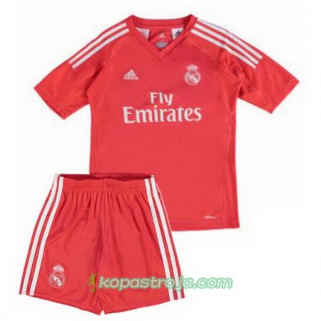 Billiga Fotbollströjor Real Madrid Målvakt Barn Borta tröja 2017/18 Kortärmad