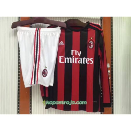 Billiga Fotbollströjor AC Milan Hemma tröja 2017/18 Långärmad