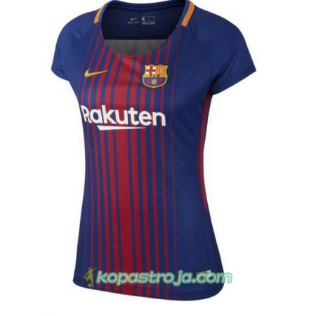Billiga Fotbollströjor FC Barcelona Dam Hemma tröja 2017/18 Kortärmad