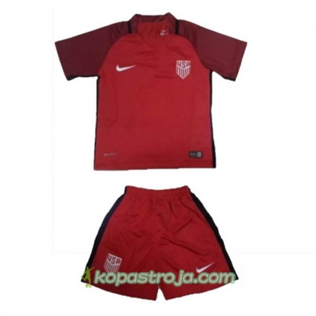 Billiga Fotbollströjor USA Barn Tredje tröja 2017/18 Kortärmad