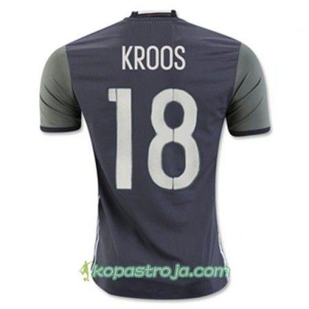 Billiga Fotbollströjor Tyskland KROOS Borta tröja Euro 2016