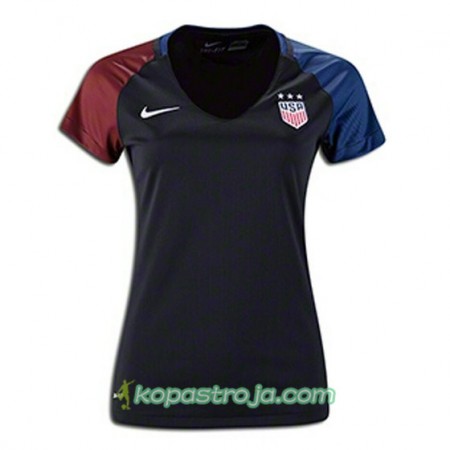 Billiga Fotbollströjor USA Dam Borta tröja 2016/17 Kortärmad