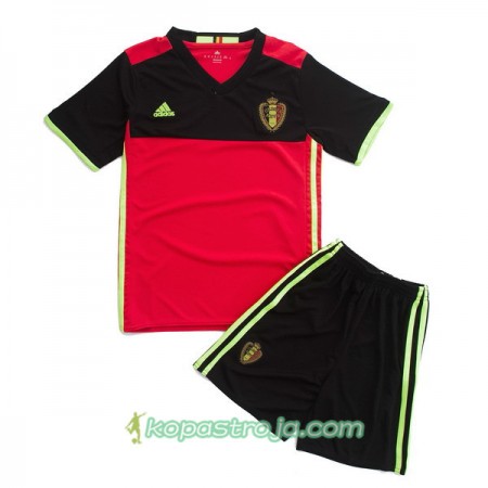 Billiga Fotbollströjor Belgien Barn Hemma tröja Euro 2016