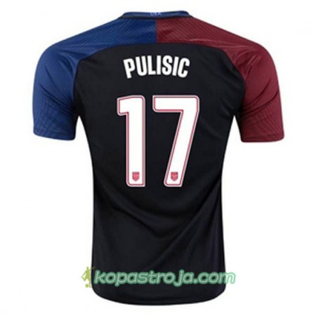 Billiga Fotbollströjor USA PULISIC Borta tröja 2016/17 Kortärmad