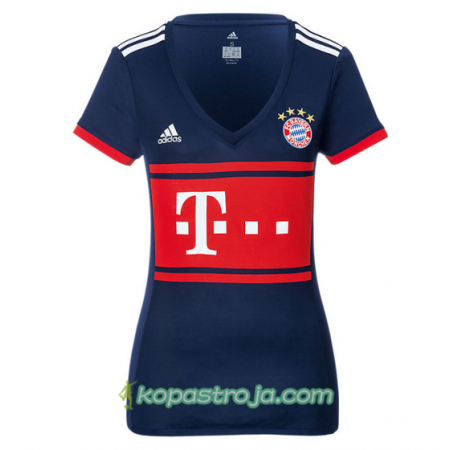 Billiga Fotbollströjor FC Bayern München Dam Borta tröja 2017/18 Kortärmad