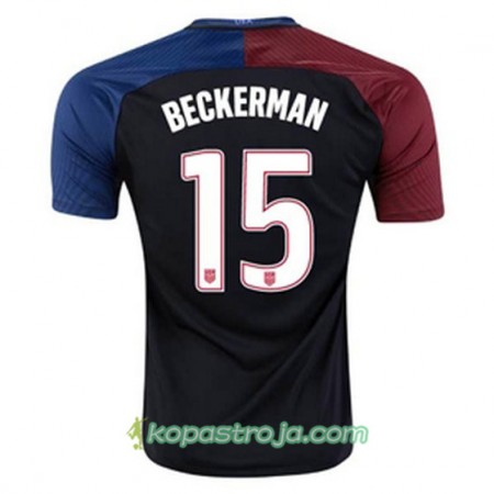 Billiga Fotbollströjor USA BECKERMAN Borta tröja 2016/17 Kortärmad