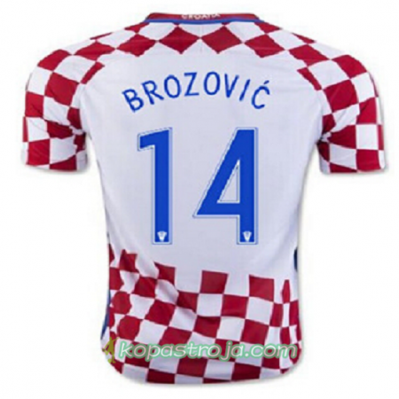 Billiga Fotbollströjor Kroatien BROZOVIC Hemma tröja Euro 2016