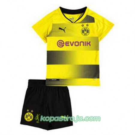 Billiga Fotbollströjor Borussia Dortmund Barn Hemma tröja 2017/18 Kortärmad