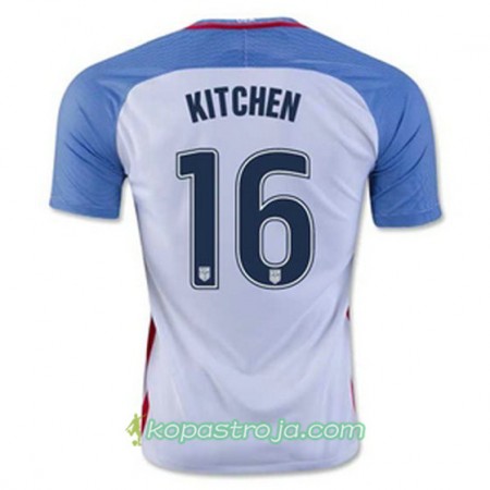 Billiga Fotbollströjor USA KITCHEN Hemma tröja 2016/17 Kortärmad