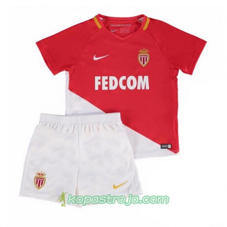 Billiga Fotbollströjor AS Monaco Barn Hemma tröja 2017/18 Kortärmad