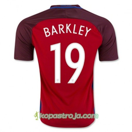 Billiga Fotbollströjor England BARKLEY Borta tröja 2016/17 Kortärmad
