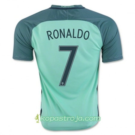 Billiga Fotbollströjor Portugal RONALDO Borta tröja Euro 2016
