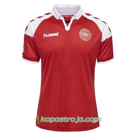 Billiga Fotbollströjor Danmark Hemma tröja 2017/18 Kortärmad