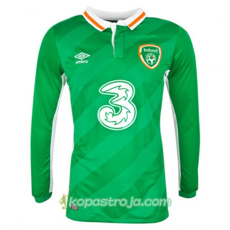 Billiga Fotbollströjor Irland Hemma tröja Euro 2016 Långärmad