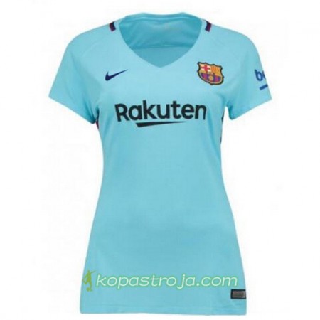 Billiga Fotbollströjor FC Barcelona Dam Borta tröja 2017/18 Kortärmad