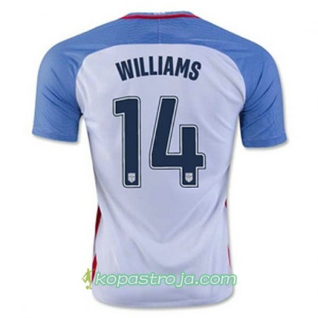 Billiga Fotbollströjor USA WILLIAMS Hemma tröja 2016/17 Kortärmad