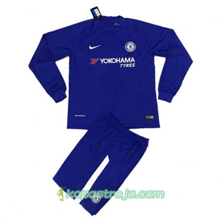 Billiga Fotbollströjor Chelsea Hemma tröja 2017/18 Långärmad