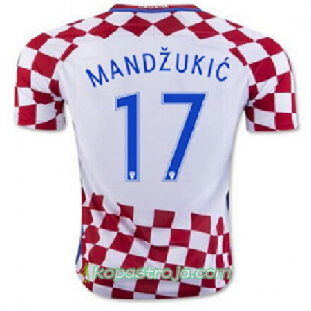 Billiga Fotbollströjor Kroatien MANDZUKIC Hemma tröja Euro 2016