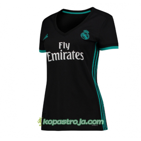 Billiga Fotbollströjor Real Madrid Dam Borta tröja 2017/18 Kortärmad