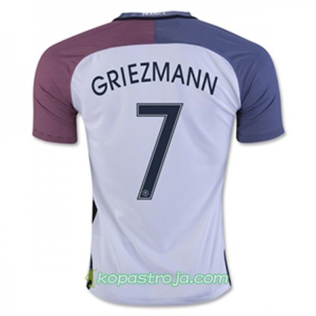 Billiga Fotbollströjor Frankrike GRIEZMANN Borta tröja Euro 2016