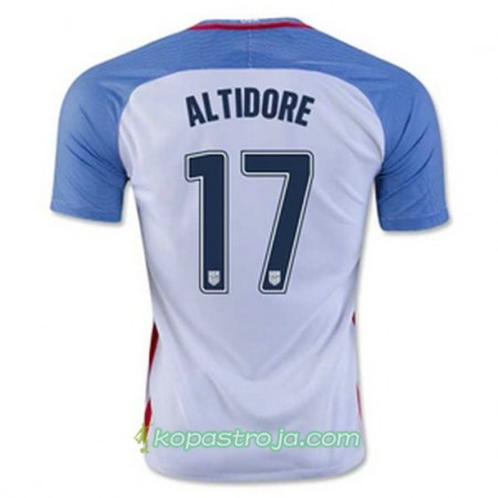 Billiga Fotbollströjor USA ALTIDORE Hemma tröja 2016/17 Kortärmad