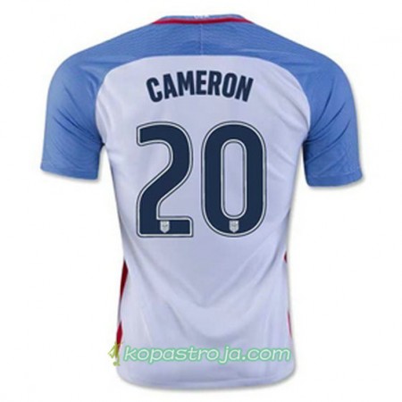 Billiga Fotbollströjor USA CAMERON Hemma tröja 2016/17 Kortärmad
