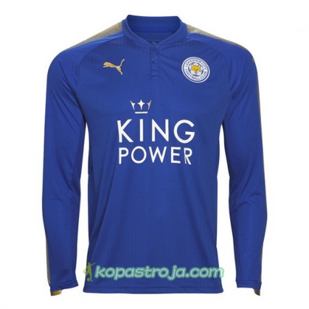 Billiga Fotbollströjor Leicester City Hemma tröja 2017/18 Långärmad