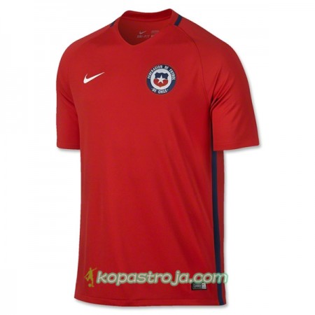 Billiga Fotbollströjor Chile Hemma tröja 2016/17 Kortärmad