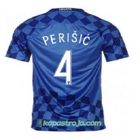 Billiga Fotbollströjor Kroatien PERISIC Borta tröja Euro 2016