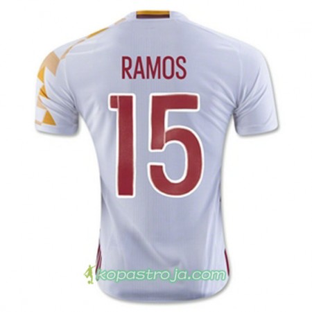 Billiga Fotbollströjor Spanien RAMOS Borta tröja Euro 2016