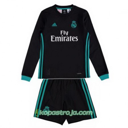 Billiga Fotbollströjor Real Madrid Barn Borta tröja 2017/18 Långärmad