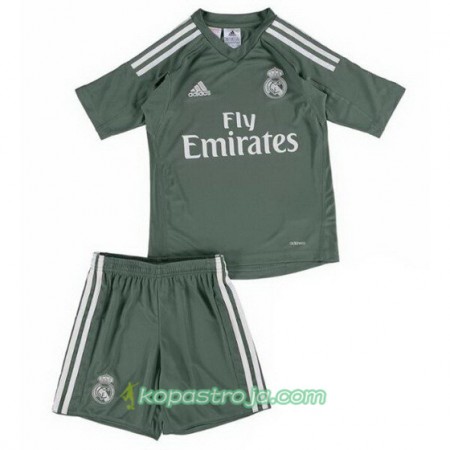 Billiga Fotbollströjor Real Madrid Målvakt Barn Hemma tröja 2017/18 Kortärmad