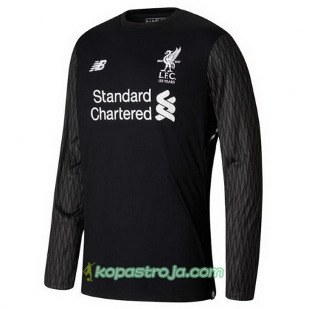 Billiga Fotbollströjor Liverpool Målvakt Borta tröja 2017/18 Långärmad