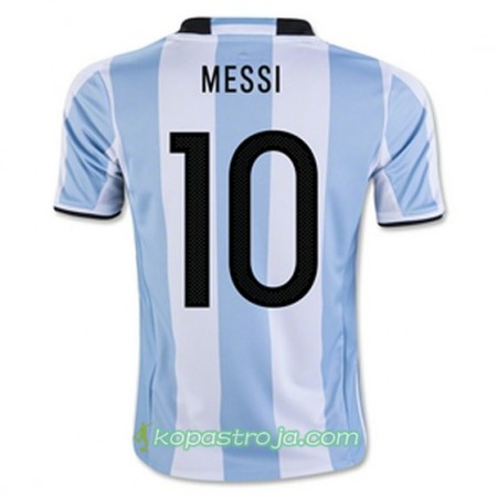 Billiga Fotbollströjor Argentina MESSI Hemma tröja 2016/17 Kortärmad