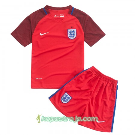 Billiga Fotbollströjor England Barn Borta tröja 2016/17 Kortärmad
