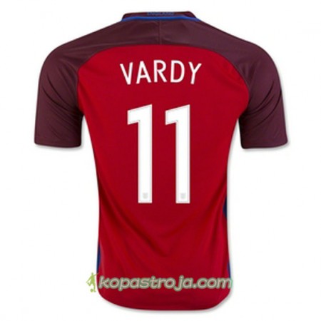 Billiga Fotbollströjor England VARDY Borta tröja 2016/17 Kortärmad