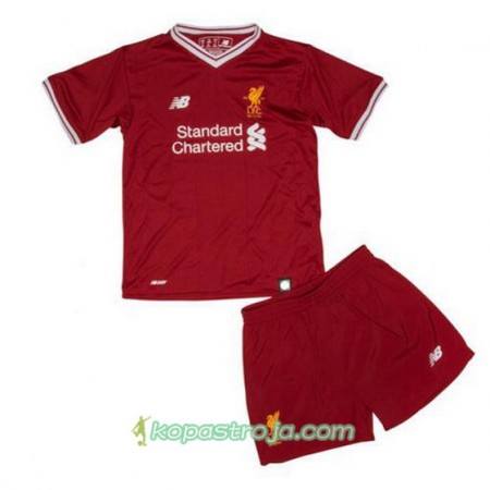Billiga Fotbollströjor Liverpool Barn Hemma tröja 2017/18 Kortärmad