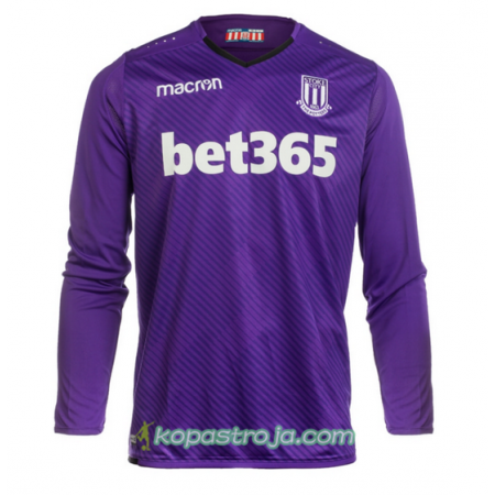 Billiga Fotbollströjor Stoke City Målvakt Hemma tröja 2017/18 Långärmad