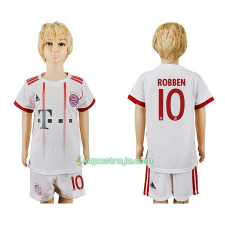 Billiga Fotbollströjor FC Bayern München Arjen Robben 10 Barn Tredje tröja 2017/18 Kortärmad
