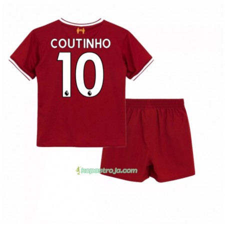 Billiga Fotbollströjor Liverpool Mario Philippe Coutinho 10 Barn Hemma tröja 2017/18 Kortärmad