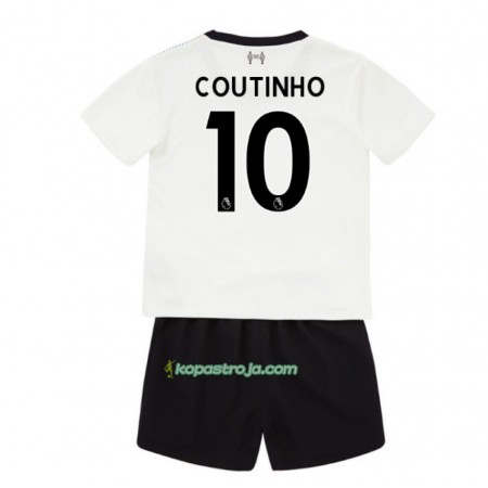 Billiga Fotbollströjor Liverpool Mario Philippe Coutinho 10 Barn Borta tröja 2017/18 Kortärmad