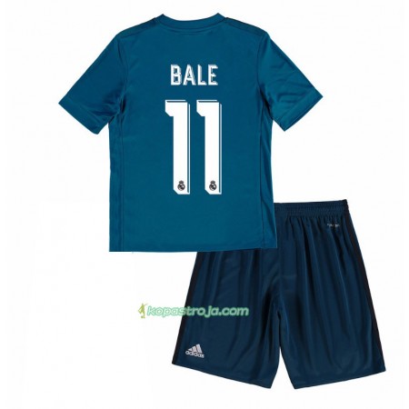 Billiga Fotbollströjor Real Madrid Gareth Bale 11 Barn Tredje tröja 2017/18 Kortärmad