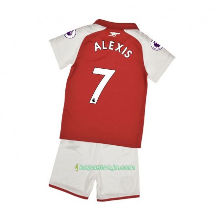 Billiga Fotbollströjor Arsenal Alexis Sanchez 7 Barn Hemma tröja 2017/18 Kortärmad