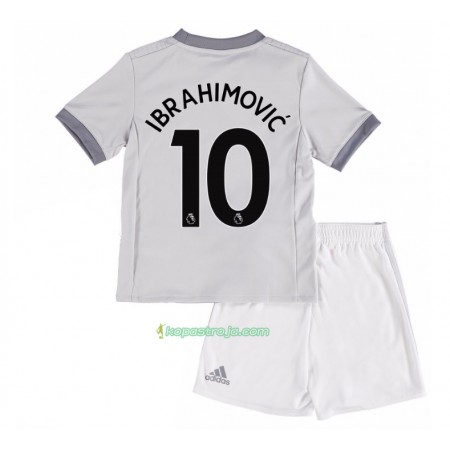 Billiga Fotbollströjor Manchester United Zlatan Ibrahimovic 10 Barn Tredje tröja 2017/18 Kortärmad