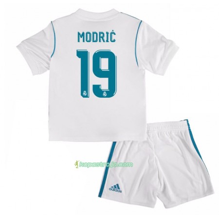 Billiga Fotbollströjor Real Madrid Luka Modric 10 Barn Hemma tröja 2017/18 Kortärmad